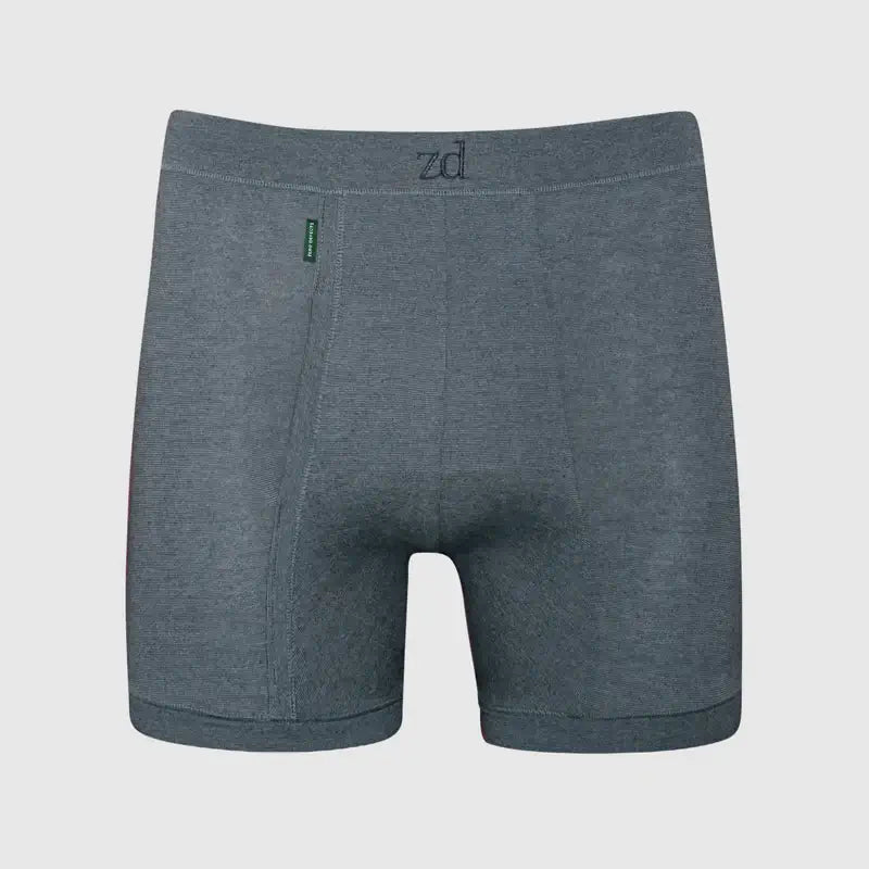 Calzoncillos ZD boxer abierto Helios algodón egipcio grafito