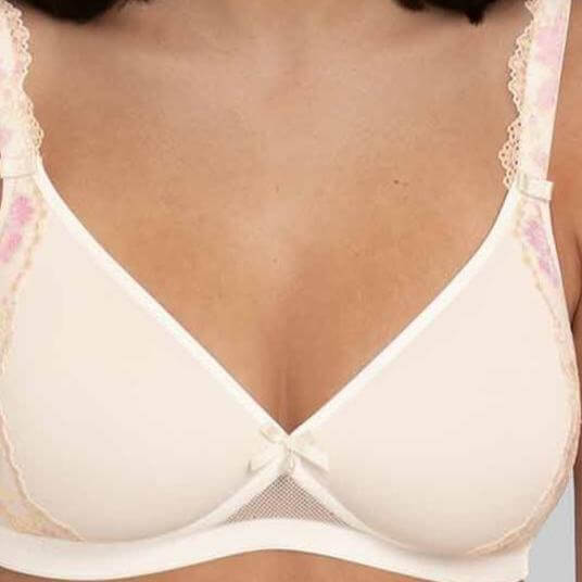 Sujetador sin aros Rosa Faia 5250 Colette Cristal