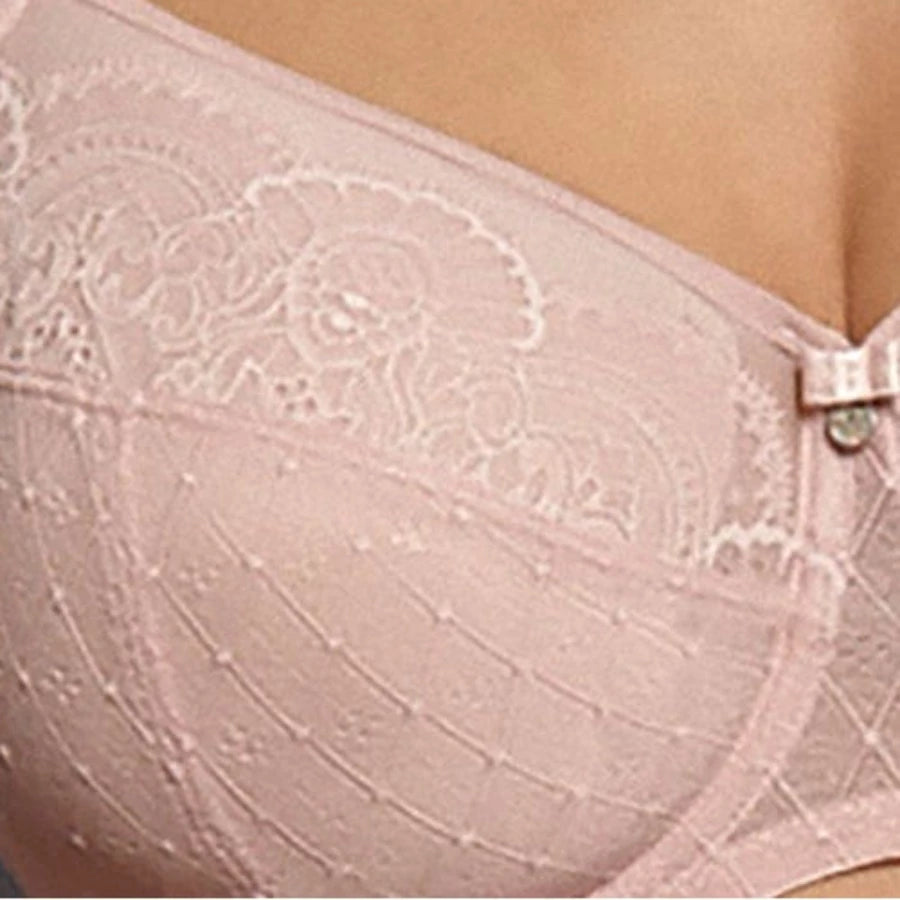 Sujetador Rosa Faia con aros 5635 Selma Copas grandes - Corseteria Lita