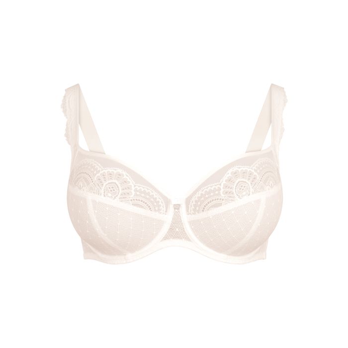 Sujetador Rosa Faia con aros 5635 Selma Copas grandes Cristal