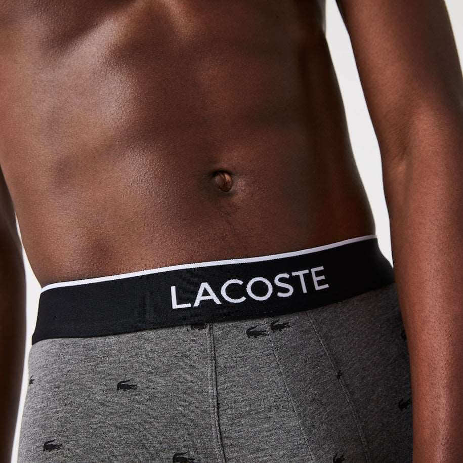 Calzoncillos boxer Lacoste 5H3411 pack x 3 unidades