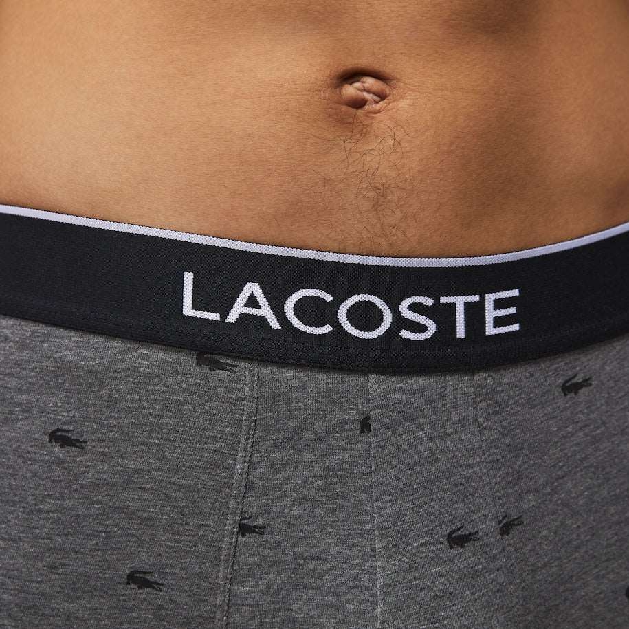 Calzoncillo boxer Lacoste pack x3 unidades