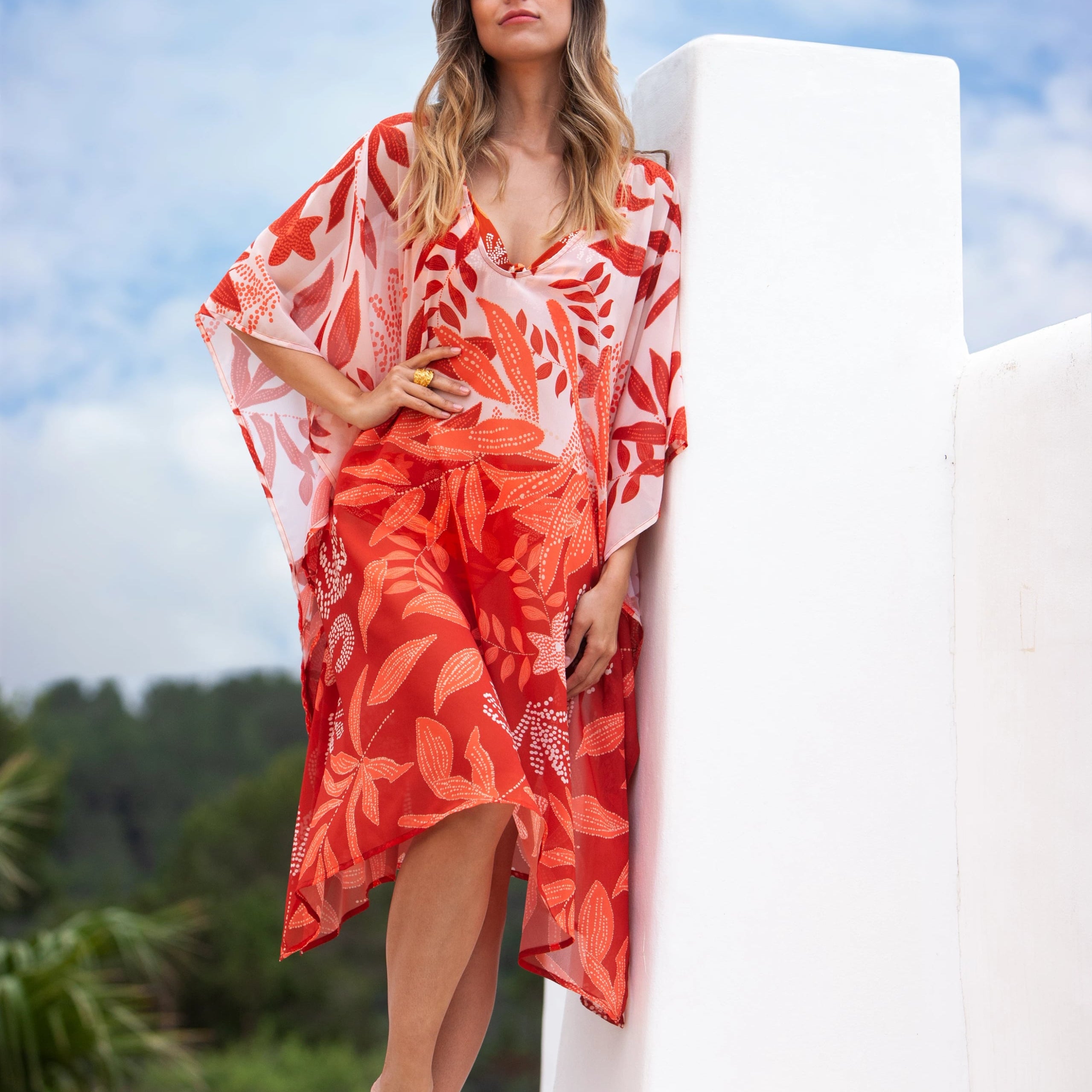 Kaftan Deidad 63261 Unica Crema