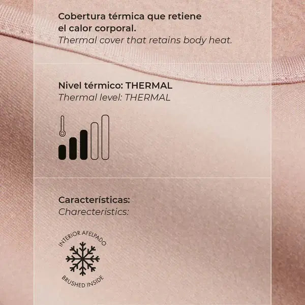 Camisa termica Mujer Ysabel Mora 70005