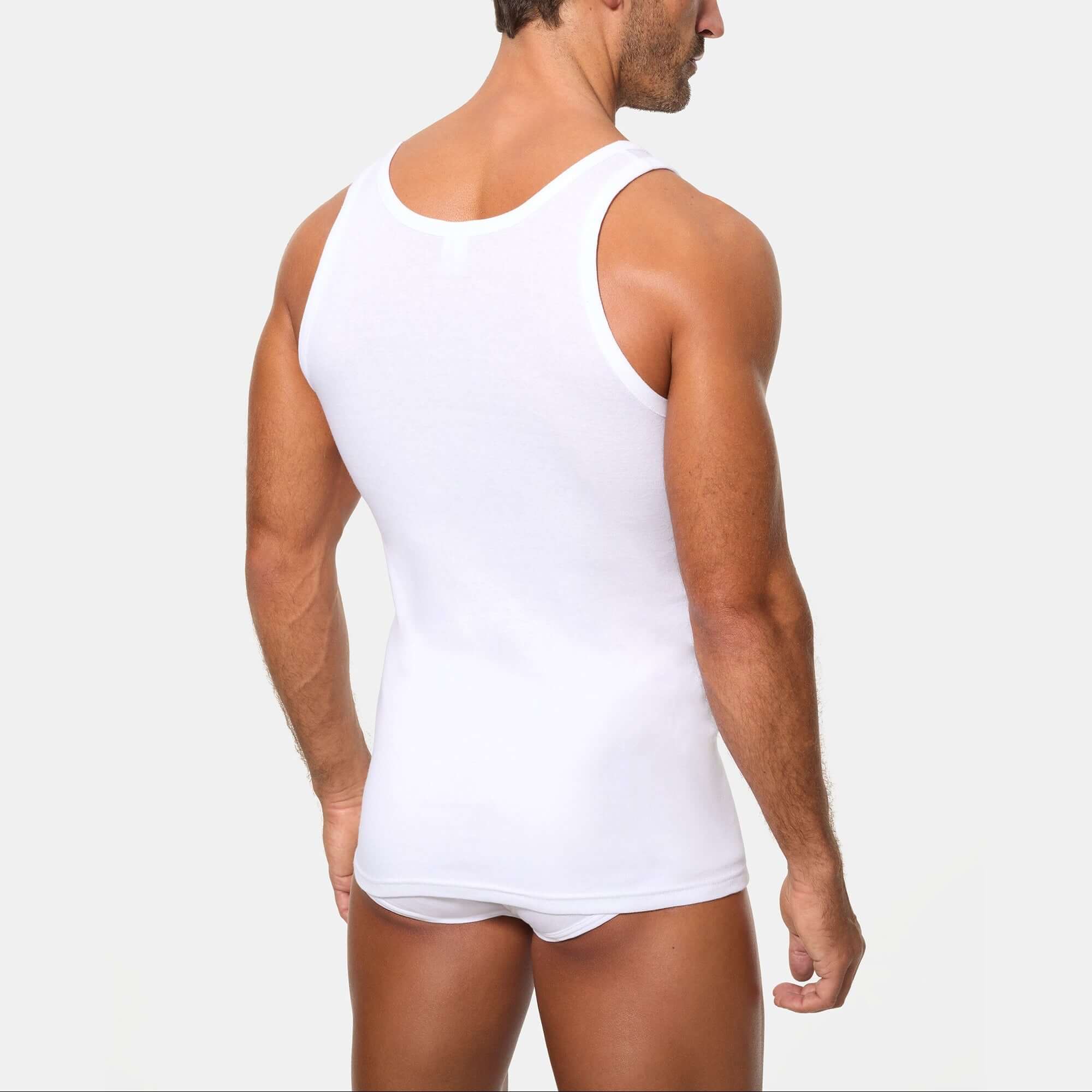 Camiseta interior de tirantes de hombre Abanderado 0300