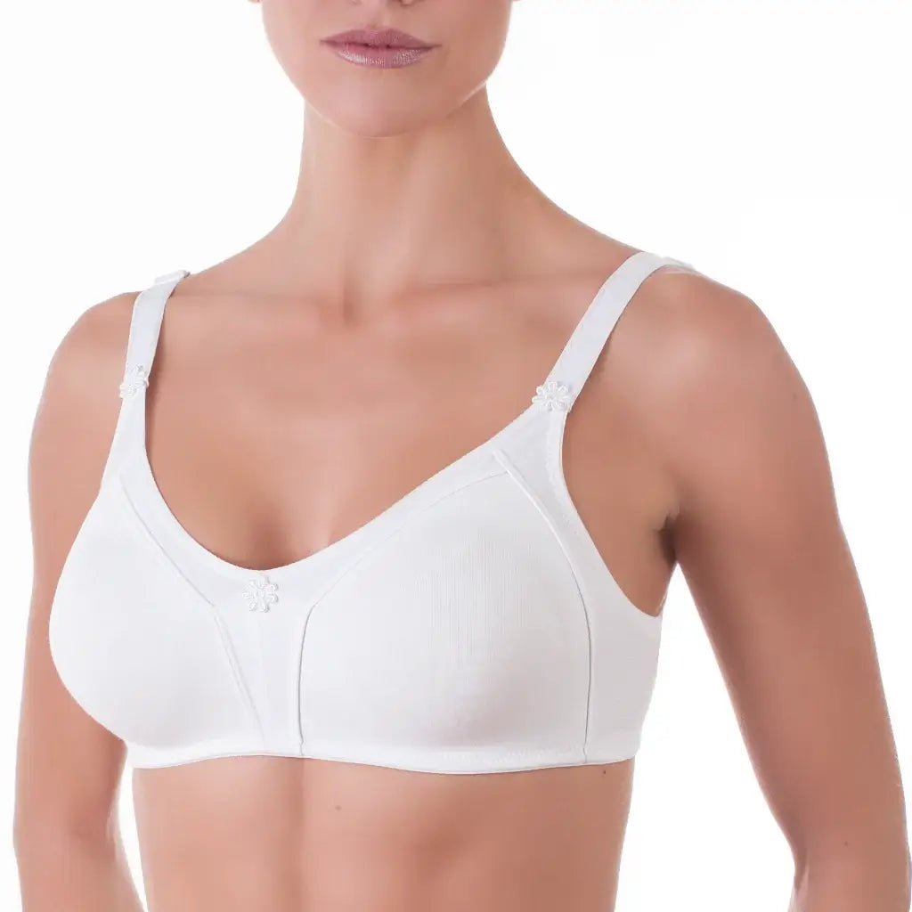 Sujetador Analis Angela sin aros Blanco