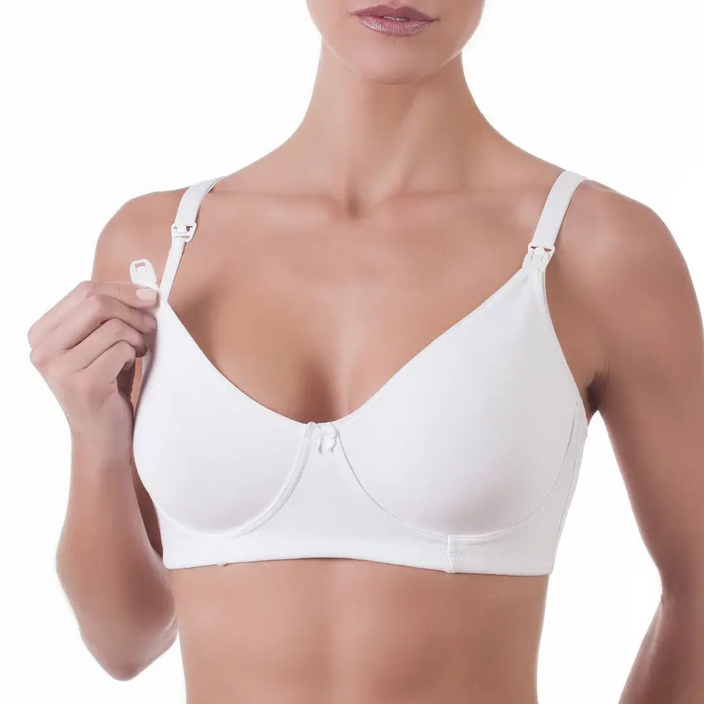 Sujetador lactancia Analis Elsa Blanco