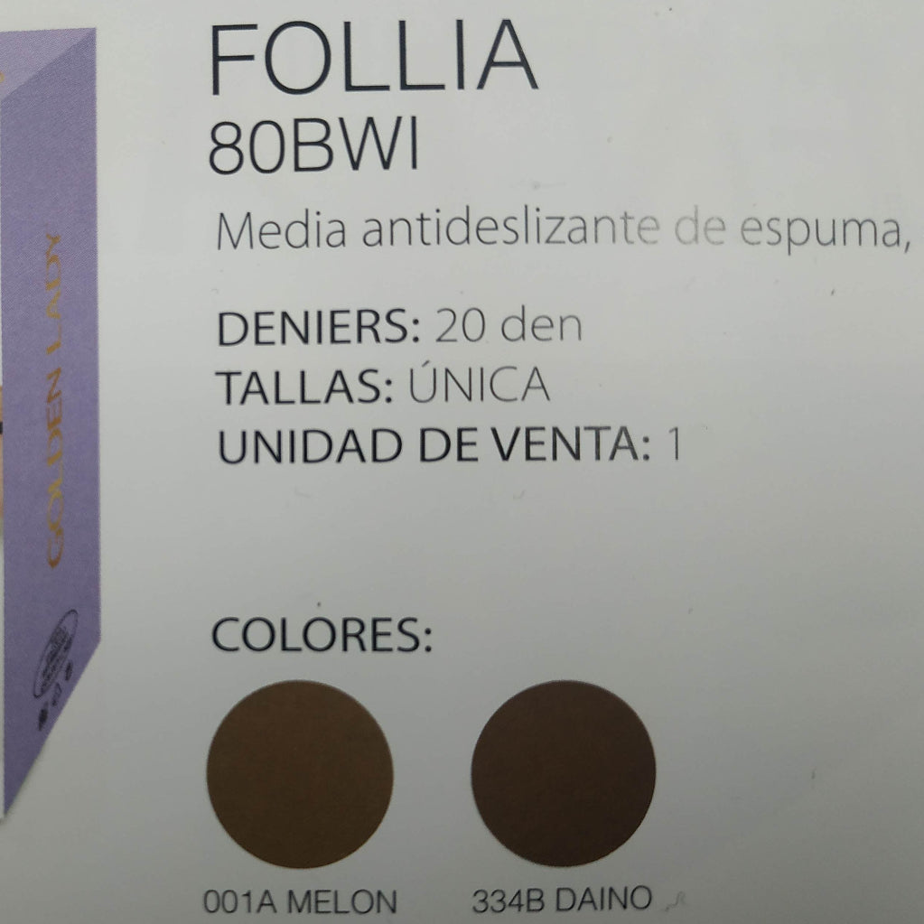 Medias espuma Golden Lady FOLLIA 20 den