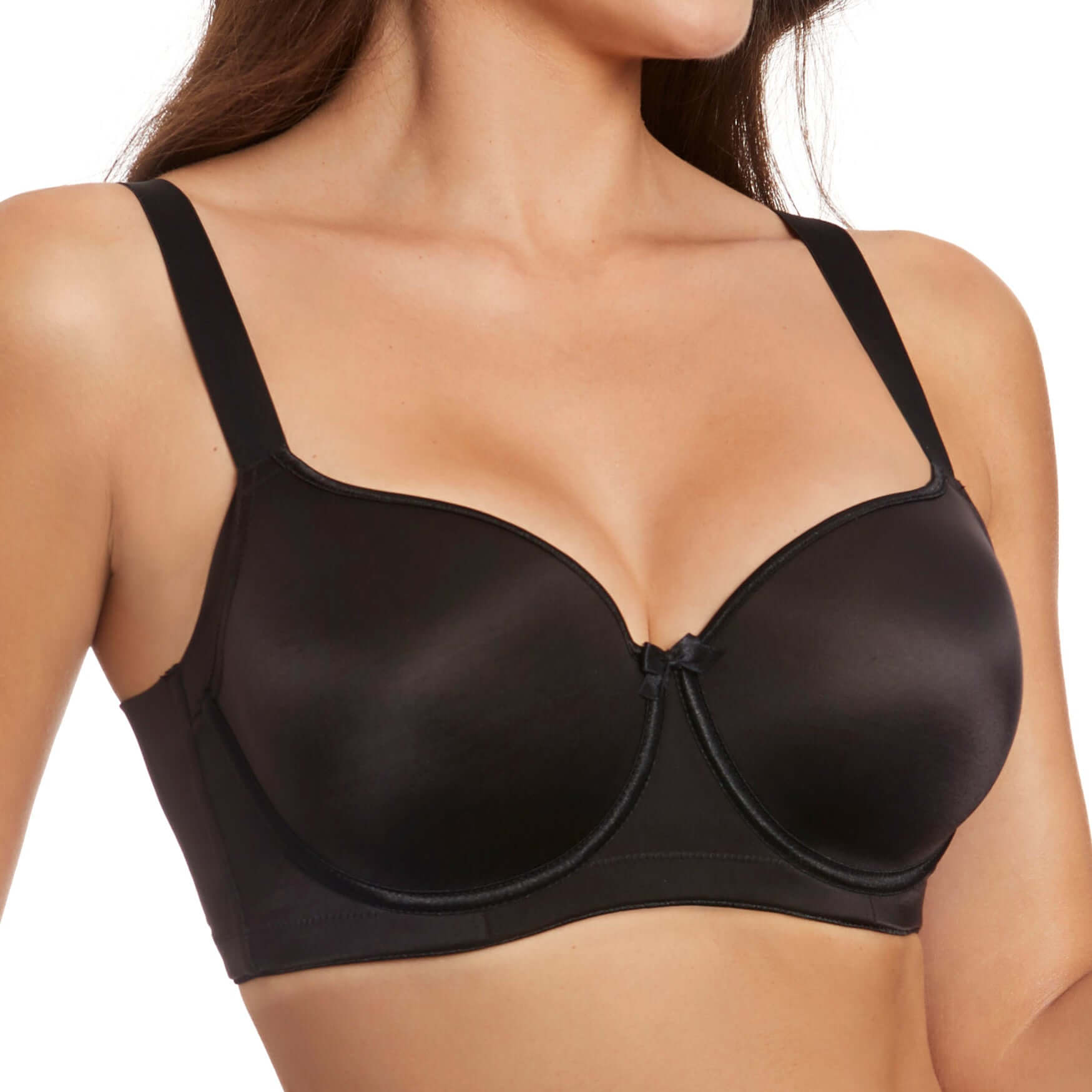 Sujetador Selene Lisa con aros Black C