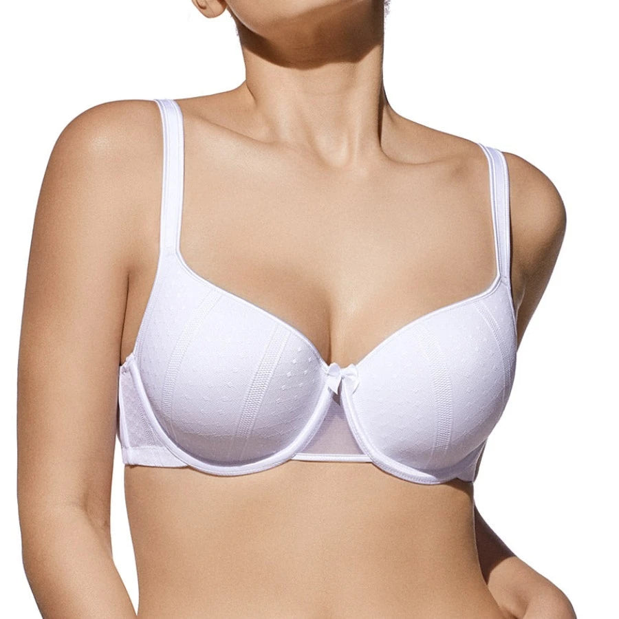 Sujetador Selene con aros Nicole Blanco C