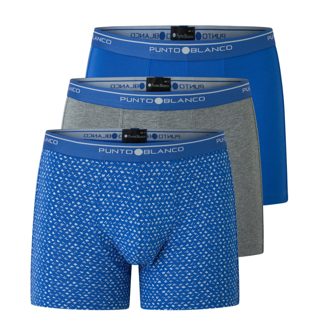 Boxer Baxis Punto Blanco 5343840 (3 unidades) Azul