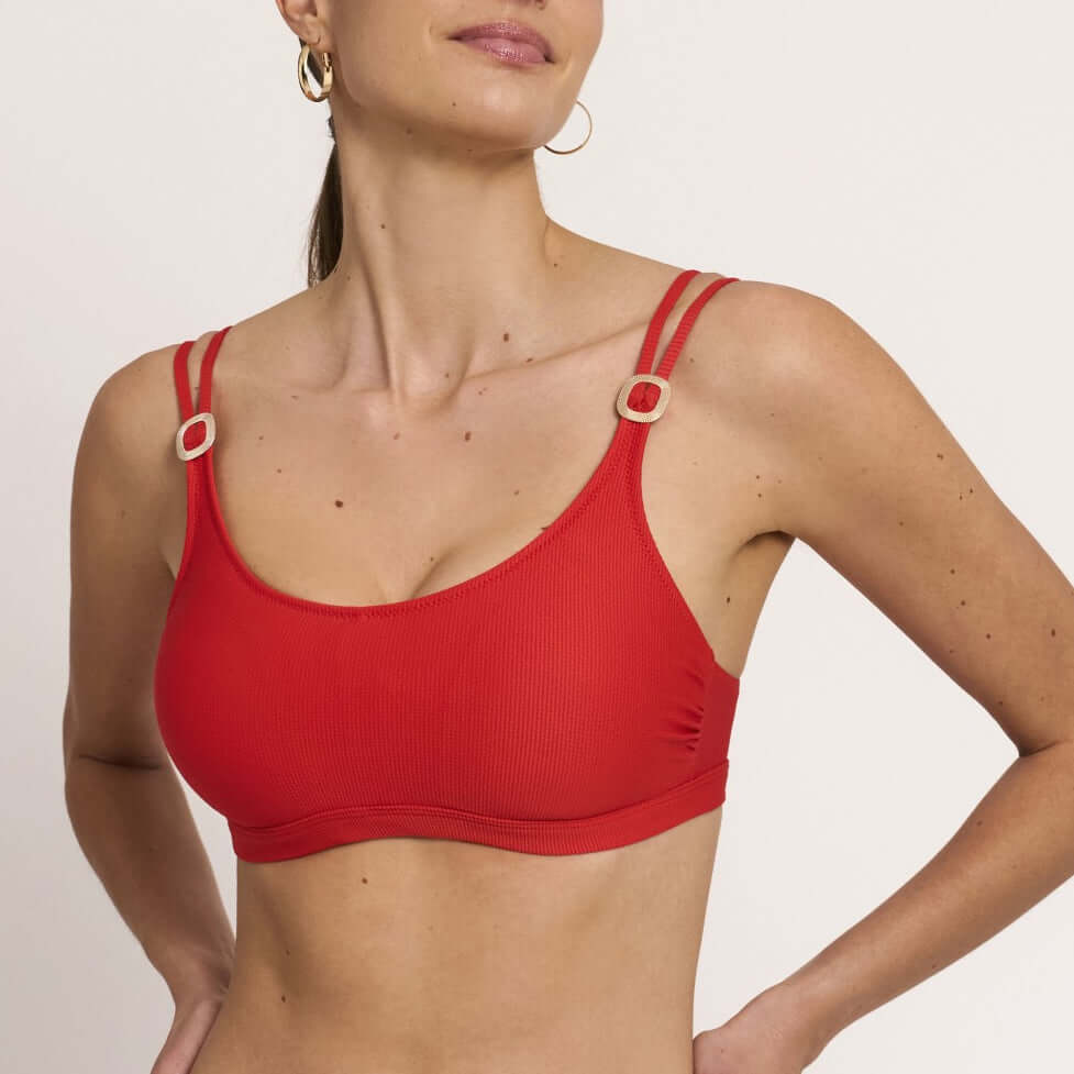 Bikini protésico Selmark BN377 Coral 1 B