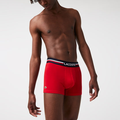 Calzoncillo boxer Lacoste pack x 3 unidades