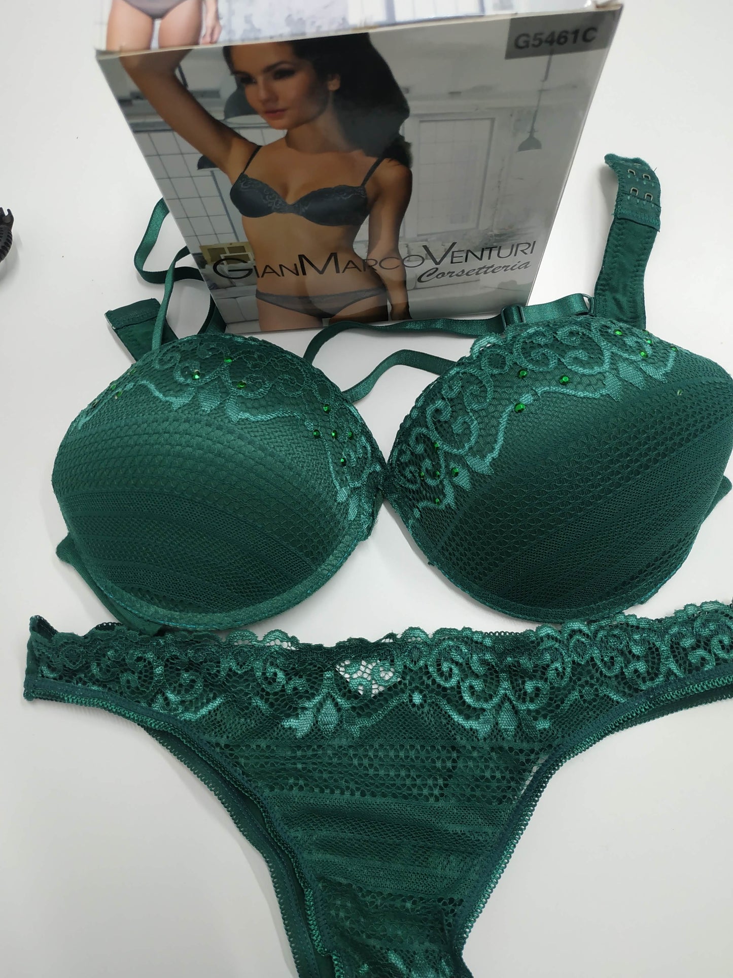 Conjunto sujetador Bikini push up y braga Gianmarco Venturi